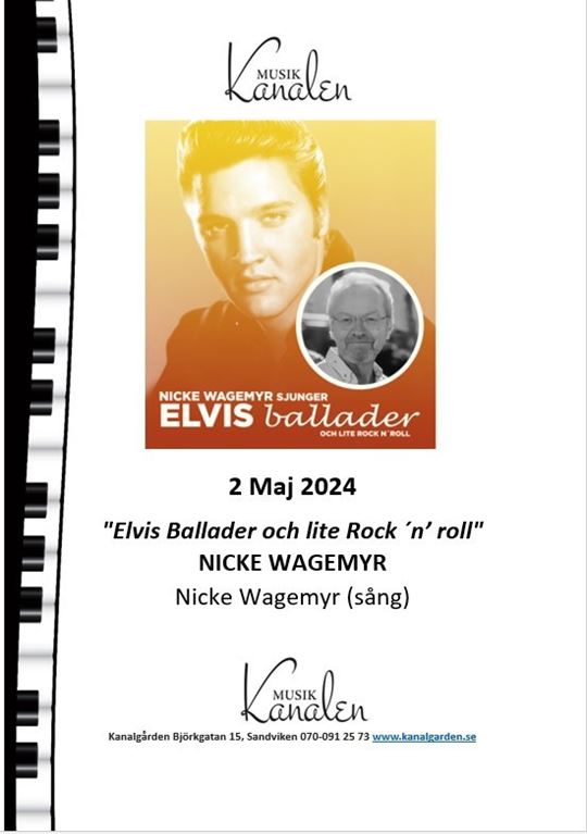Elvis ballader med Nicke Wagemyr