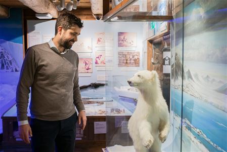 Exhibition at the Polar Museum