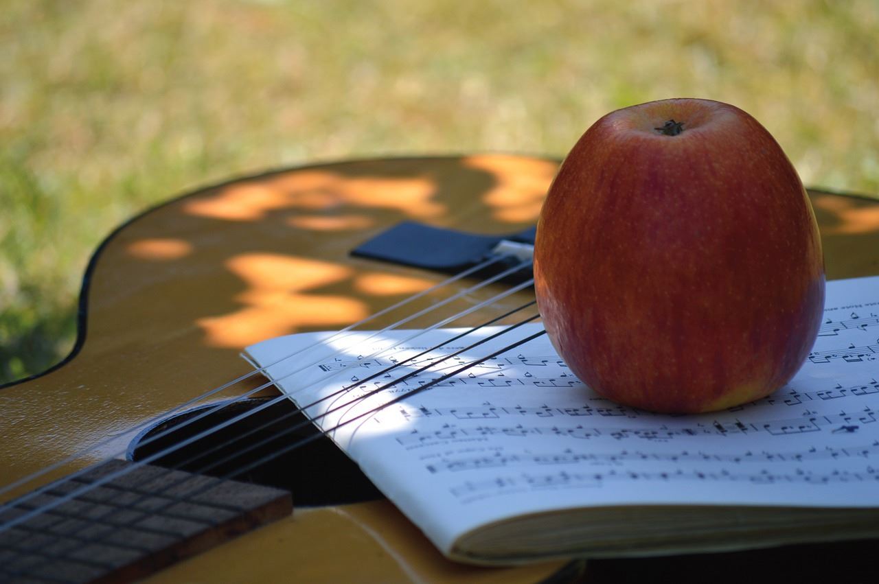 Musikpicknick vid Bergs gamla skola