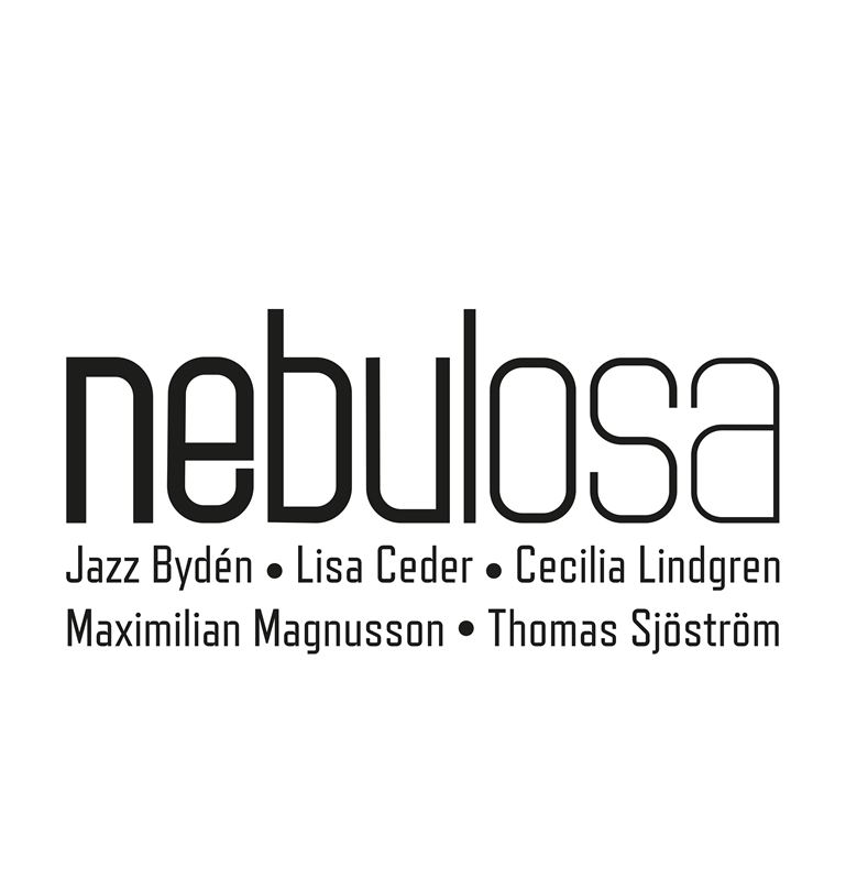Affisch med namnet nebulosa samt namn på elever.