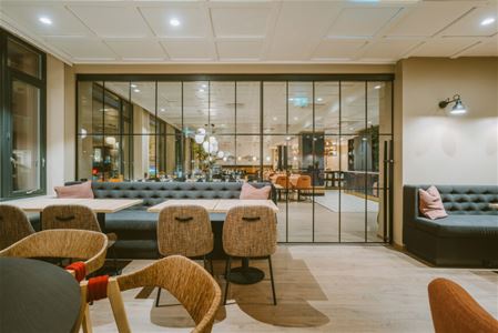 Lobby in Scandic Grand Tromsø.