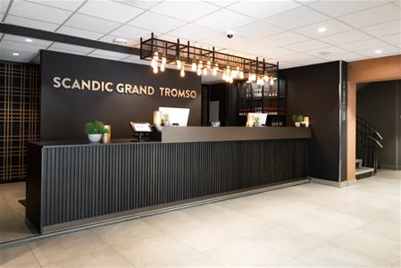 Reception in Scandic Grand Tromsø.