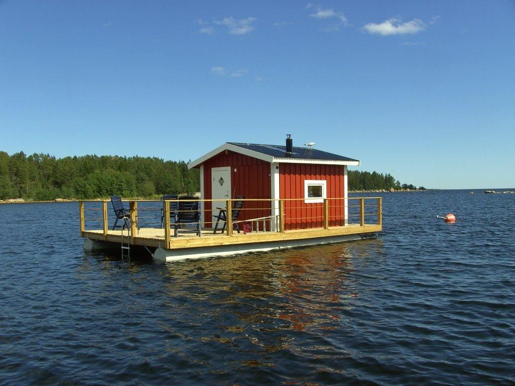 Bastuflotte i Sörfjärden