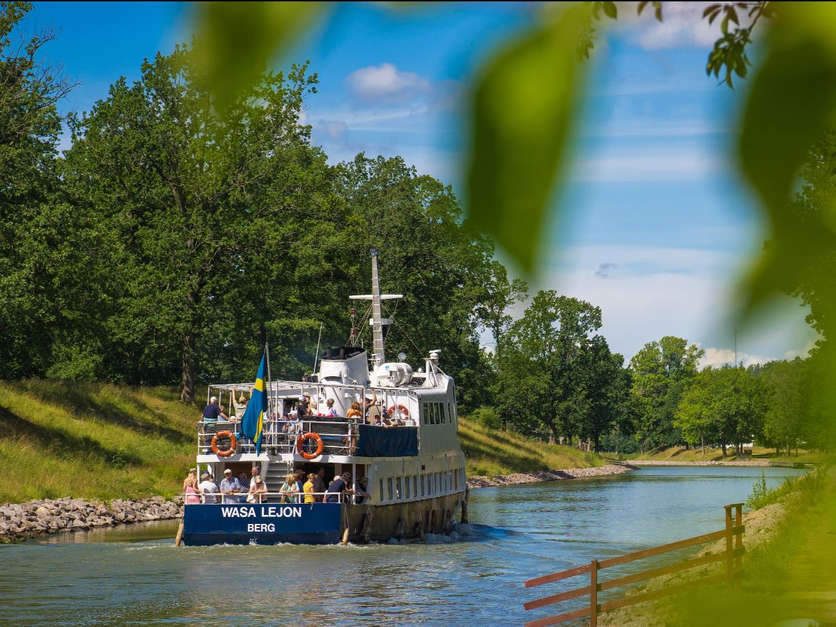 Dagstur med M/S Wasa Lejon - Berg - Borensberg