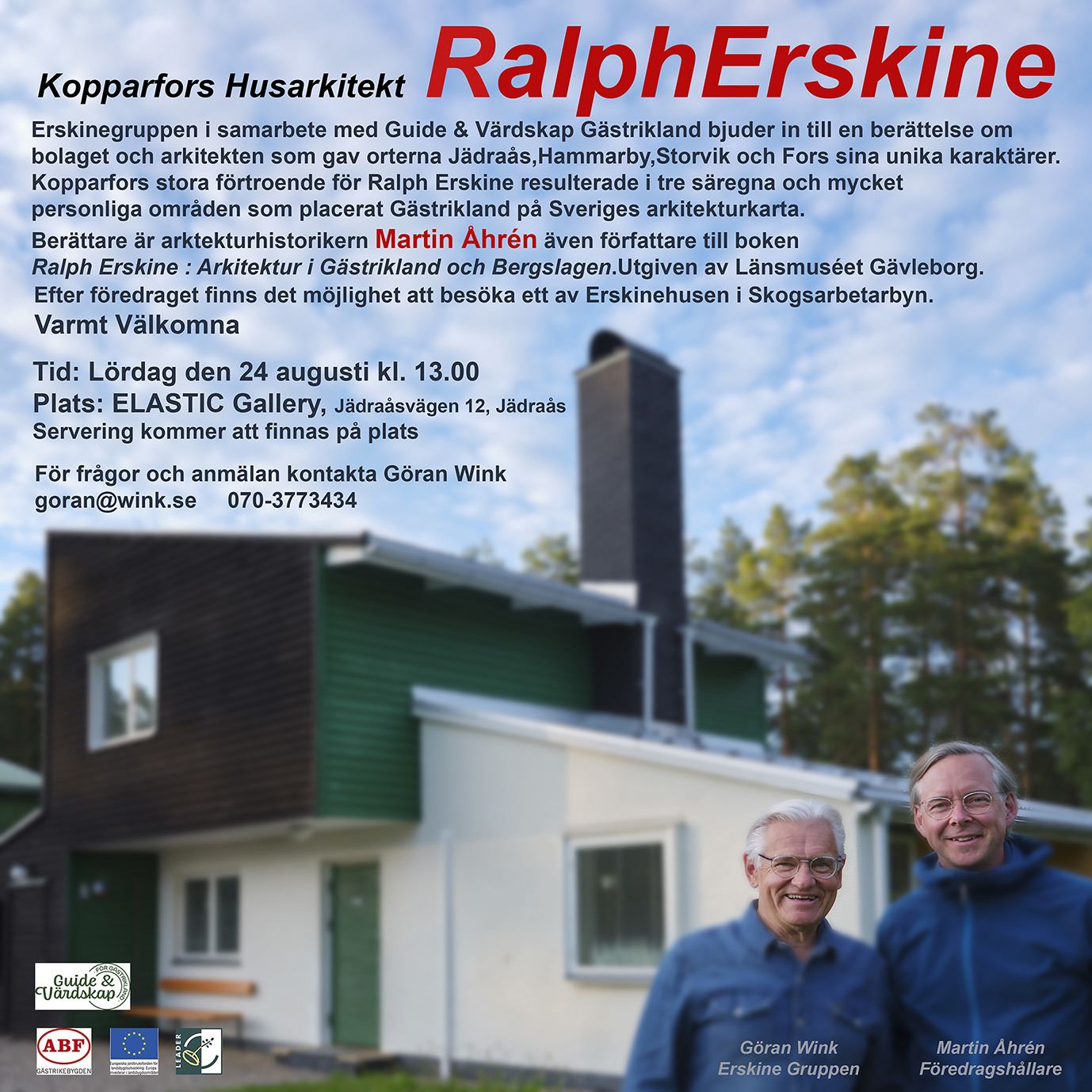 Event kring arkitekten Ralph Erskine