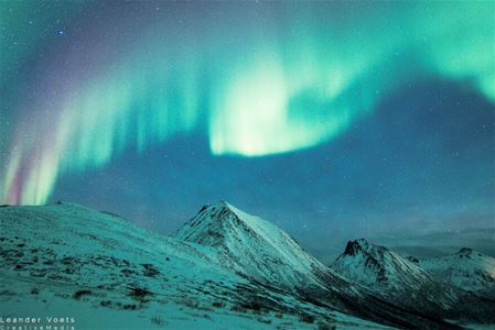 Northern lights in the Tromso region