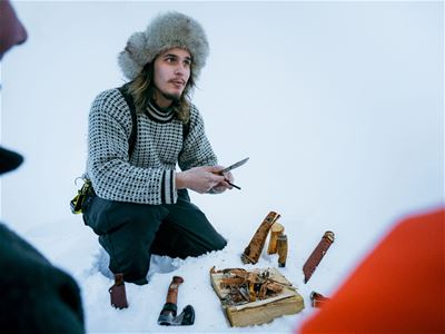 Making a fire